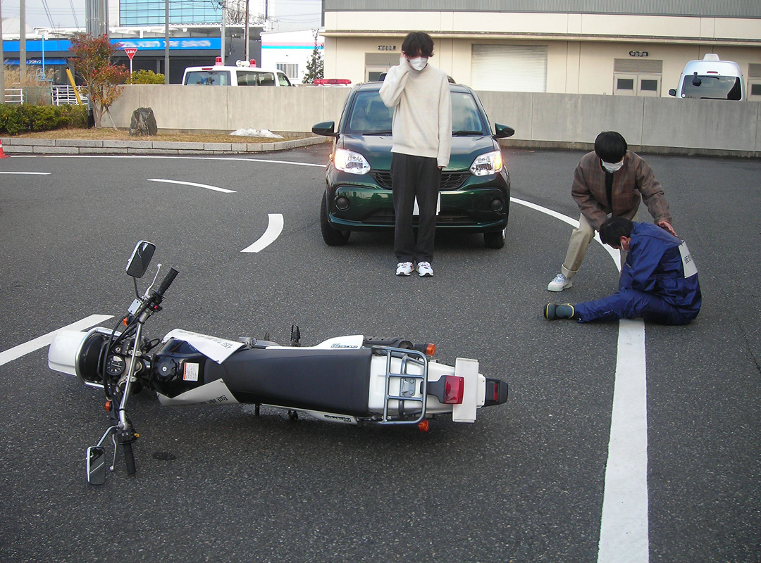 事故救助の再現